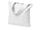 Сумка-шоппер Vest из хлопка 340 г/м2, белый с нанесением логотипа с нанесением логотипа