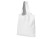 Сумка-шоппер Vest из хлопка 340 г/м2, белый с нанесением логотипа с нанесением логотипа