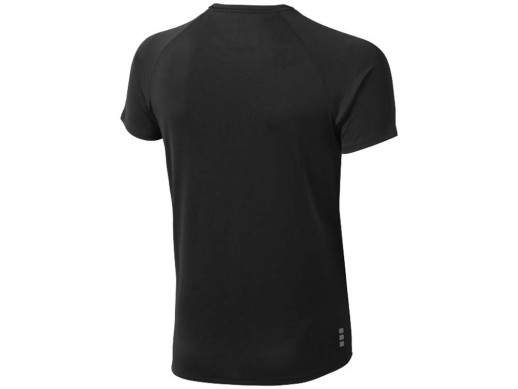 Футболка Niagara мужская, черный с нанесением логотипа с нанесением логотипа