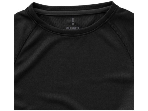 Футболка Niagara мужская, черный с нанесением логотипа с нанесением логотипа