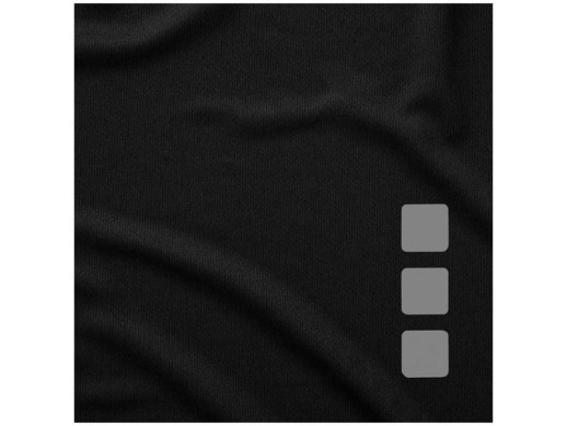 Футболка Niagara мужская, черный с нанесением логотипа с нанесением логотипа