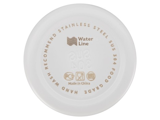 Стальная бутылка Rely, 650 мл, белый матовый (Р)