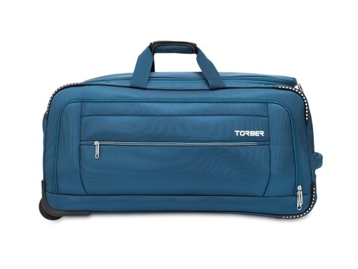Сумка на колесах TORBER ВИВИ, синий, полиэстер, 69 х 30 х 32 см, 56 л