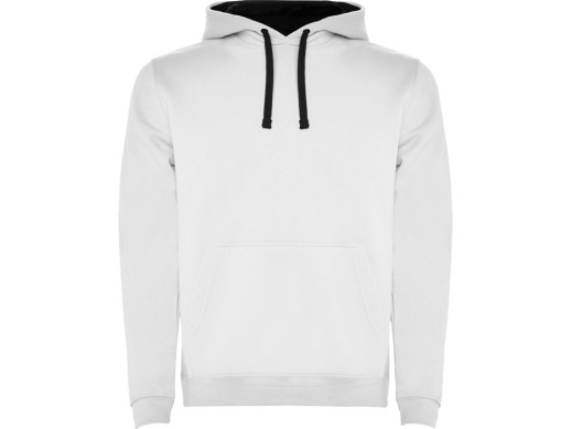 Толстовка с капюшоном Urban детская, белый/нэйви