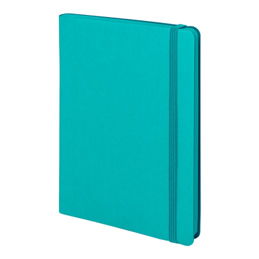 Ежедневник недатированный Shady, А5, бирюзовый, кремовый блок в линейку, морская волна обрез 24700/07