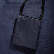 Плед для пикника Rest; т.синий; 115 х 140 см; двухсторонний материал флис 150 гр/м2+оксфорд 210 T -  2407/26