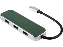 Хаб USB Rombica Type-C Chronos Green (Р)