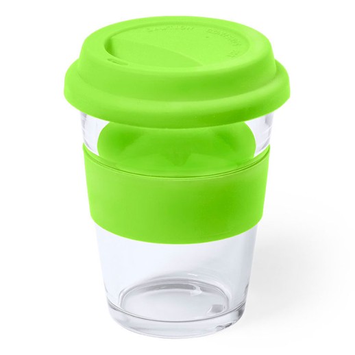 Стакан COLOR с силиконовой крышкой    346869/18