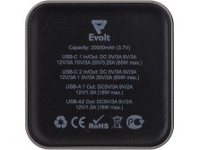 Внешний аккумулятор для ноутбуков Main 65 Вт, 20000 mAh, серый