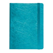 Ежедневник недатированный Boomer, А5, лазурный, кремовый блок в линейку, без обреза 24702/31