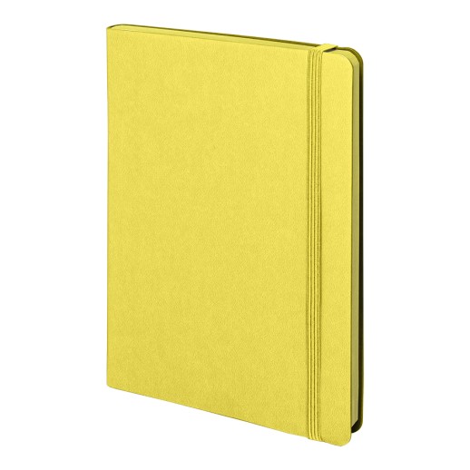 Ежедневник недатированный Shady, А5, лимонный, кремовый блок в линейку, желтый обрез   24700/03