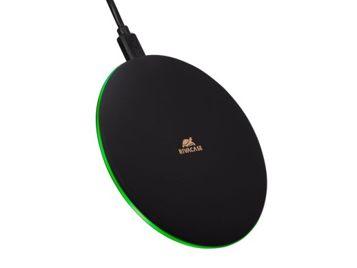 RIVACASE VA4908 беспроводное ЗУ черное 10W, 12/96 с нанесением логотипа с нанесением логотипа