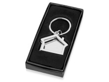 Брелок Избушка, серебристый