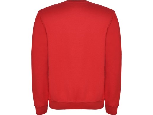 Свитшот с начесом Clasica унисекс, красный