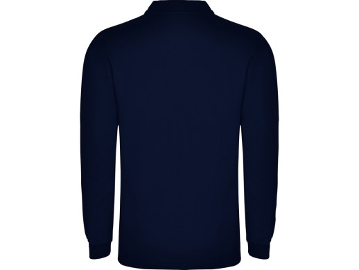 Рубашка поло Carpe мужская с длинным рукавом, нэйви