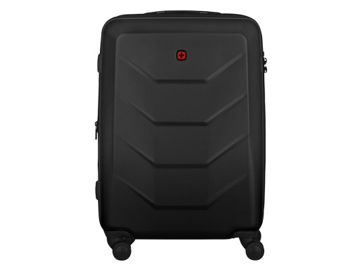 Чемодан WENGER Prymo, чёрный, средний, 45х65х26 см, 59 л, ABS+PC