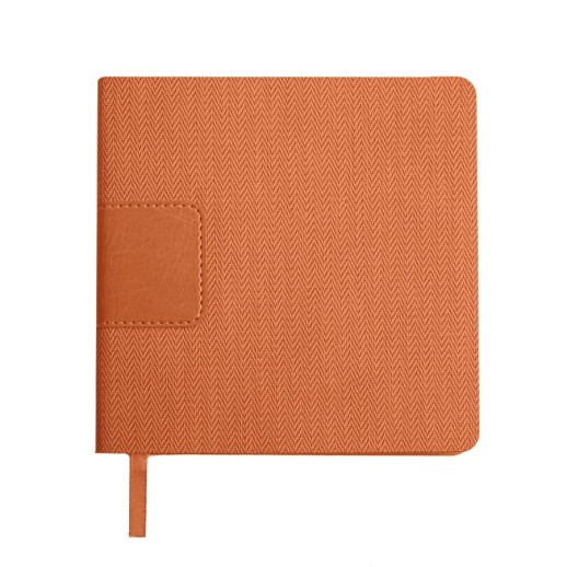 Ежедневник недатированный Scotty, А5-, оранжевый, кремовый блок, без обреза 24701/05