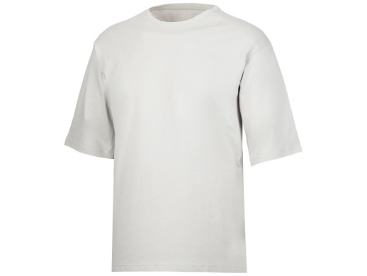 Футболка Berlin к/р оверсайз, 100% хлопок, 180гр, жемчужный с нанесением логотипа с нанесением логотипа