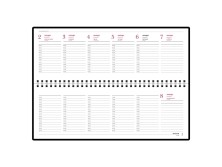 Планинг ГР. датированный Sidney Nebraska 2025, коричневый