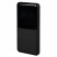 Универсальный аккумулятор QUART 10 (10000мАч) с быстрой зарядкой, софт-тач, черный   37185/35 с нанесением логотипа с нанесением логотипа