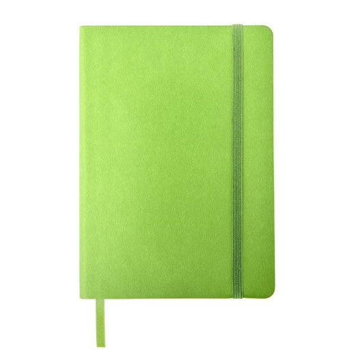 Ежедневник недатированный Shady, А5, зеленое яблоко, кремовый блок в линейку, зеленый обрез    24700/27