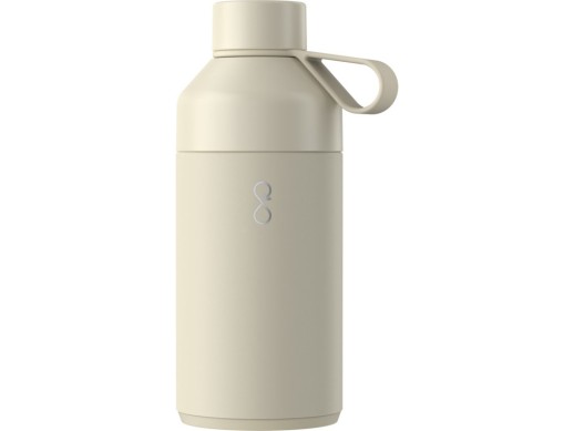 Бутылка для воды Ocean Bottle с вакуумной изоляцией объемом 750 мл, песочный с нанесением логотипа с нанесением логотипа