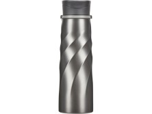 Бутылка для воды Athletica, 1000 мл, нержавеющая сталь, серый
