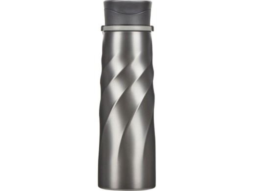 Бутылка для воды Athletica, 1000 мл, нержавеющая сталь, серый
