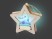 Подвеска с подсветкой, звезда