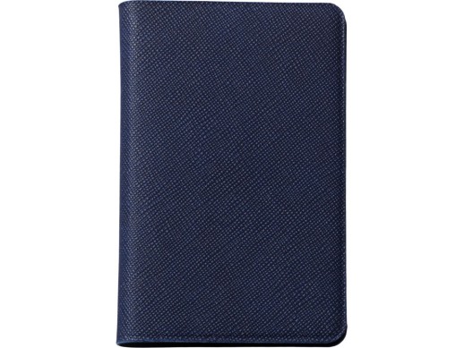 Футляр-книжка на 4-е карты с RFID Favor, темно-синий