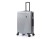 Чемодан TORBER Lama, серебристый, ABS-пластик, 49 х 29,5 х 77 см, 92 л