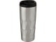 Prism медная кружка объемом 450 мл с вакуумной изоляцией, серебристый с нанесением логотипа с нанесением логотипа