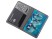 Картхолдер для 2-х пластиковых карт Favor, красный с нанесением логотипа с нанесением логотипа
