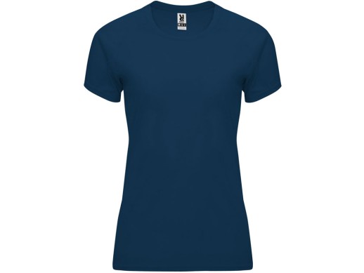 Футболка Bahrain женская, нэйви с нанесением логотипа с нанесением логотипа