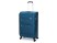 Чемодан TORBER ВИВИ, синий, полиэстер, 48 х 28 х 78 см, 89 л