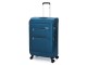 Чемодан TORBER ВИВИ, синий, полиэстер, 48 х 28 х 78 см, 89 л