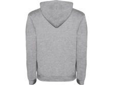 Толстовка с капюшоном Urban детская, серый меланж/черный