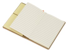 Блокнот А6 Write and stick с ручкой и набором стикеров, оранжевый