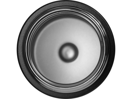 Вакуумная термокружка Waterline с медной изоляцией Bravo, 400 мл, тубус, черный с нанесением логотипа с нанесением логотипа