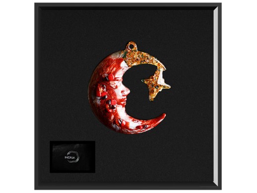 Елочные игрушки (Полумесяц) Гранат