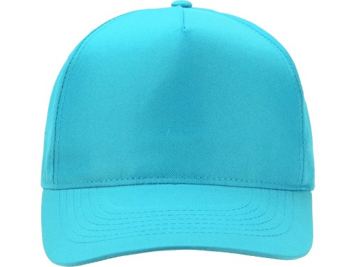 Бейсболка Poly 5-ти панельная 120 гр, лазурный