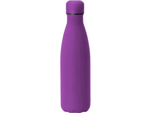 Термобутылка Актив Soft Touch, 500мл, фиолетовый (P) с нанесением логотипа с нанесением логотипа