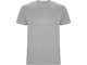 Футболка Stafford мужская, серый меланж с нанесением логотипа с нанесением логотипа