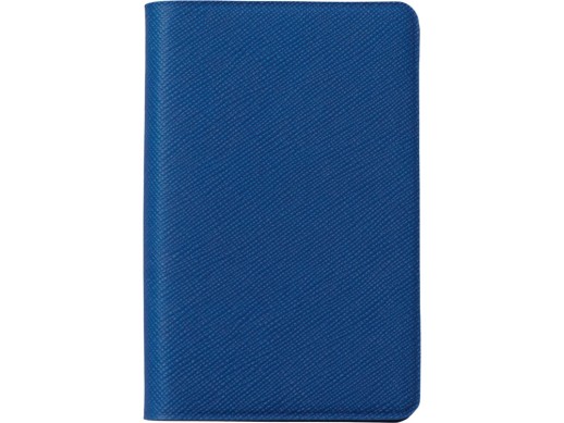 Футляр-книжка на 4-е карты с RFID Favor, синий