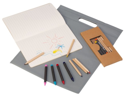 Подарочный набор для творчества Les Artistes, натуральный/серый