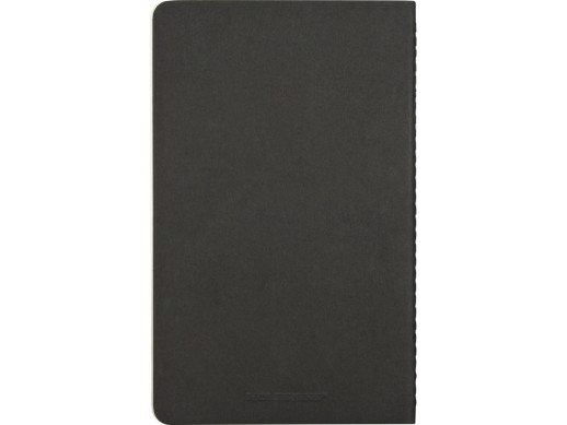 Записная книжка Moleskine Cahier (нелинованный, 3 шт.), Large (13х21см), черный