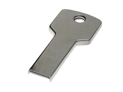 Флешка Ключ на 128 Гб, серебристый