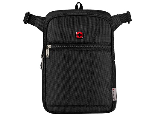 Сумка WENGER BC First для ношения через плечо,чёрный, 100% полиэстер, 21х28х9 см, 4 л