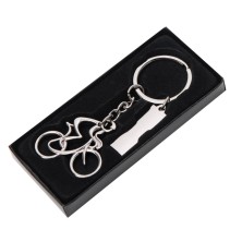 Брелок SILV CYCLIST; 4,0 x 4,0 x 0,4 см; металл   50130