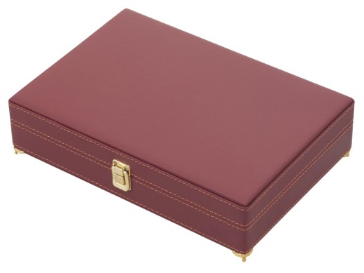 Набор Подарочный, бордовый/золотистый